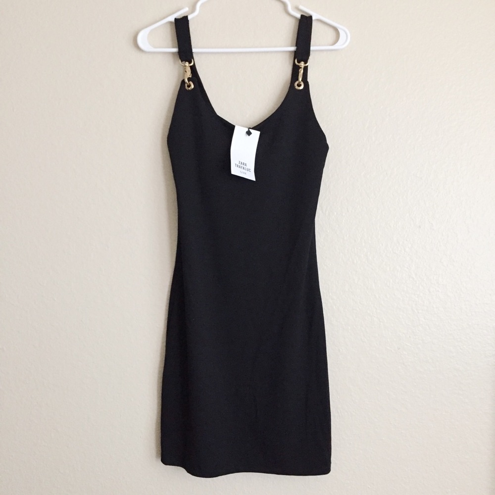 Zara black sleeveless dress